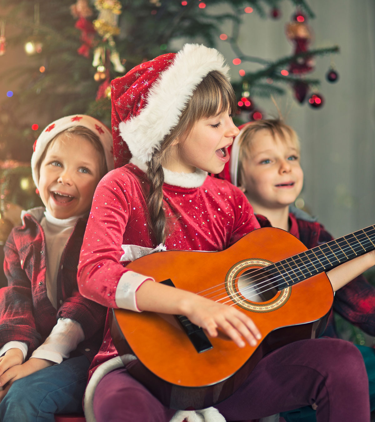 Kids Playing Christmas Songs