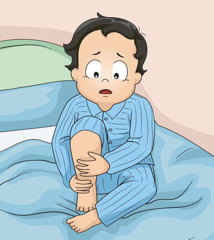 Child With Leg Pain, Indicating Growing Pains