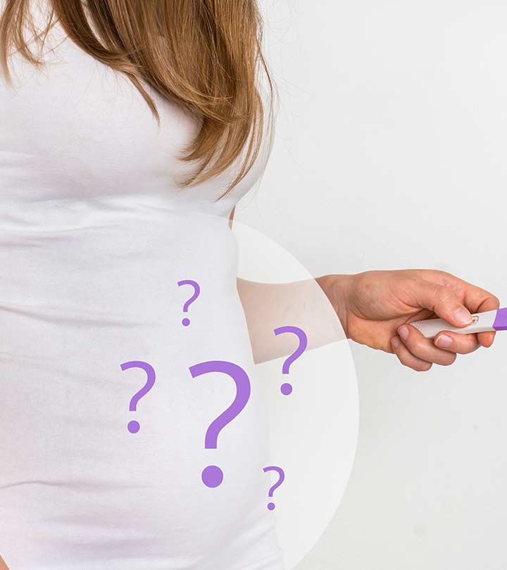 A Woman Having Pregnancy Symptoms But Negative Test