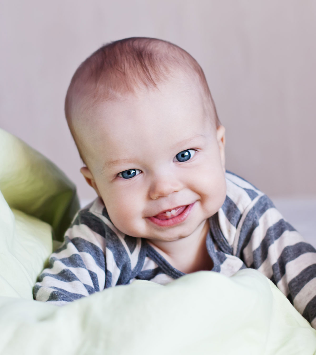 Baby With Late Teething